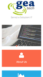 Mobile Screenshot of gea-tech.com